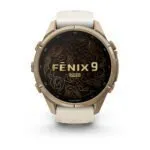 Garmin fēnix 9 Pro 43 mm Autumn Gold Titanium / Cream / French Grey Silicone