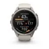 Garmin fēnix 9 Pro inReach 43 mm Titanium / Fog Grey / Dark Sandstone Silicone