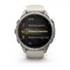Garmin fēnix 9 Pro inReach 43 mm Titanium / Fog Grey / Dark Sandstone Silicone