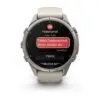 Garmin fēnix 9 Pro inReach 43 mm Titanium / Fog Grey / Dark Sandstone Silicone