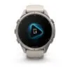 Garmin fēnix 9 Pro inReach 43 mm Titanium / Fog Grey / Dark Sandstone Silicone
