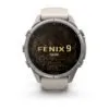 Garmin fēnix 9 Pro inReach 43 mm Titanium / Fog Grey / Dark Sandstone Silicone