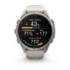 Garmin fēnix 9 Pro 43 mm Titanium / Fog Grey / Dark Sandstone Silicone