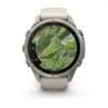 Garmin fēnix 9 Pro 43 mm Titanium / Fog Grey / Dark Sandstone Silicone