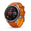 Titaan / sügisoranž / erkoranž • 47 mm • Fenix 9 Pro inReach AMOLED