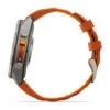 Garmin fēnix 9 Pro inReach 47 mm Titanium / Autumn Orange / Spark Orange Silicone