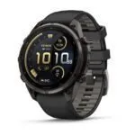 Garmin fēnix 9 Pro inReach 47 mm Carbon Gray DLC Titanium / Black / Pebble Grey Silicone