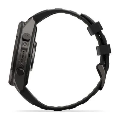 Garmin fēnix 9 Pro inReach 47 mm Carbon Gray DLC Titanium / Black / Pebble Grey Silicone