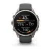 Garmin fēnix 9 Pro inReach 47 mm Titanium / Graphite / Black Silicone