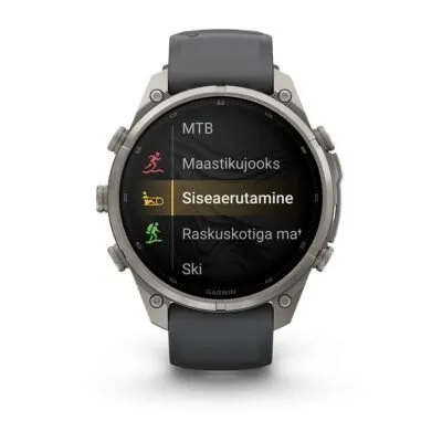 Garmin fēnix 9 Pro inReach 47 mm Titanium / Graphite / Black Silicone