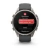 Garmin fēnix 9 Pro inReach 47 mm Titanium / Graphite / Black Silicone