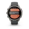 Garmin fēnix 9 Pro inReach 47 mm Titanium / Graphite / Black Silicone