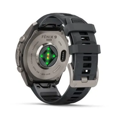 Garmin fēnix 9 Pro inReach 47 mm Titanium / Graphite / Black Silicone