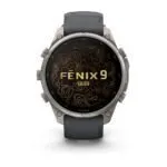 Garmin fēnix 9 Pro inReach 47 mm Titanium / Graphite / Black Silicone