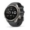 Garmin fēnix 9 Pro 47 mm Titanium / Graphite / Black Silicone