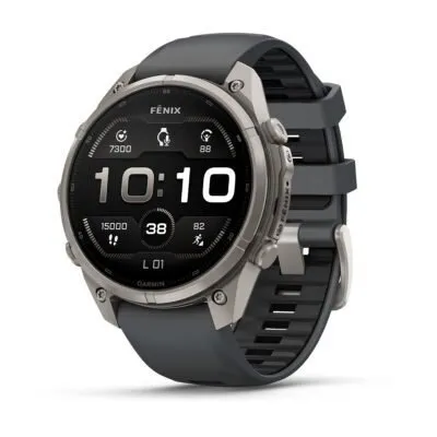 Garmin fēnix 9 Pro 47 mm Titanium / Graphite / Black Silicone