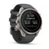 Garmin fēnix 9 Pro 47 mm Titanium / Graphite / Black Silicone