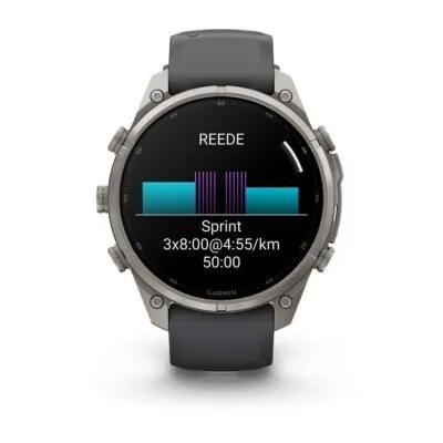 Garmin fēnix 9 Pro 47 mm Titanium / Graphite / Black Silicone