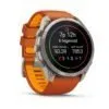 Garmin fēnix 9 Pro inReach 51 mm Titanium / Autumn Orange / Spark Orange Silicone