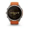 Garmin fēnix 9 Pro inReach 51 mm Titanium / Autumn Orange / Spark Orange Silicone