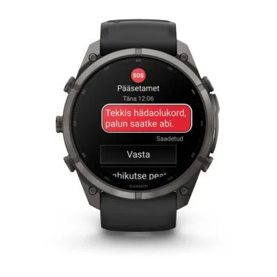 Garmin fēnix 9 Pro inReach 51 mm Carbon Gray DLC Titanium / Black / Pebble Grey Silicone