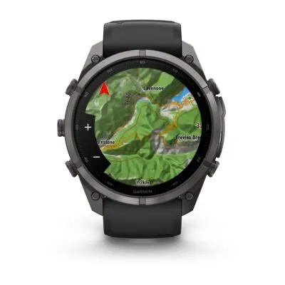 Garmin fēnix 9 Pro inReach 51 mm Carbon Gray DLC Titanium / Black / Pebble Grey Silicone