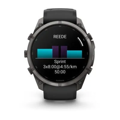 Garmin fēnix 9 Pro 51 mm Carbon Gray DLC Titanium / Black / Pebble Grey Silicone