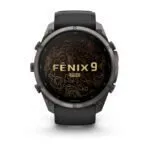 Garmin fēnix 9 Pro 51 mm Carbon Gray DLC Titanium / Black / Pebble Grey Silicone