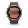 Garmin fēnix 9 Pro inReach 51 mm Titanium / Graphite / Black Silicone