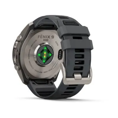 Garmin fēnix 9 Pro inReach 51 mm Titanium / Graphite / Black Silicone