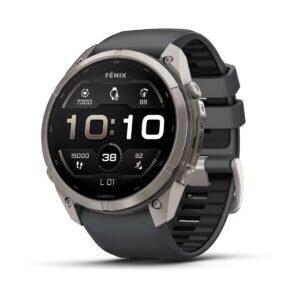 Garmin fēnix 9 Pro 51 mm Titanium / Graphite / Black Silicone