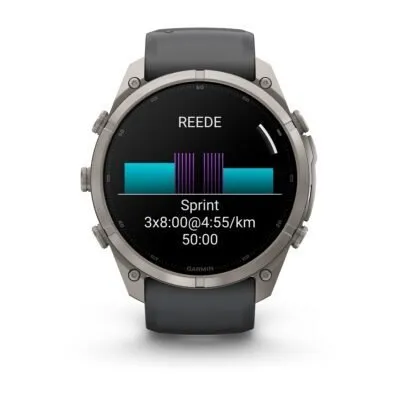 Garmin fēnix 9 Pro 51 mm Titanium / Graphite / Black Silicone