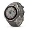 Garmin fēnix 9 Pro inReach Solar 47 mm Titanium / Pebble Grey Silicone