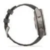 Garmin fēnix 9 Pro inReach Solar 47 mm Titanium / Pebble Grey Silicone