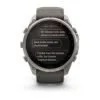 Garmin fēnix 9 Pro inReach Solar 51 mm Titanium / Pebble Grey Silicone