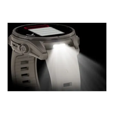 Garmin fēnix 9 43 mm Titanium / Fog Grey Silicone