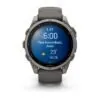 Garmin fēnix 9 47 mm Titanium / Pebble Grey Silicone