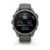 Garmin fēnix 9 47 mm Titanium / Pebble Grey Silicone