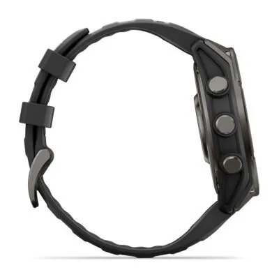 Garmin fēnix 9 47 mm Carbon Grey DLC Titanium / Black Silicone