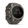 Garmin fēnix 9 51 mm Titanium / Pebble Grey Silicone