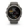 Garmin fēnix 9 51 mm Titanium / Pebble Grey Silicone