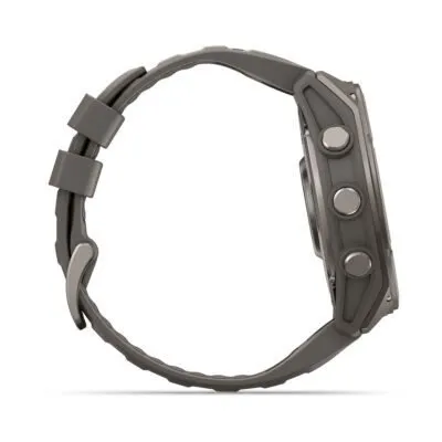 Garmin fēnix 9 51 mm Titanium / Pebble Grey Silicone
