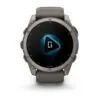 Garmin fēnix 9 51 mm Titanium / Pebble Grey Silicone