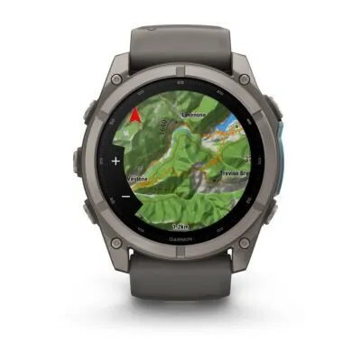 Garmin fēnix 9 51 mm Titanium / Pebble Grey Silicone