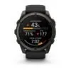 Garmin fēnix 9 51 mm Carbon Grey DLC Titanium / Black Silicone