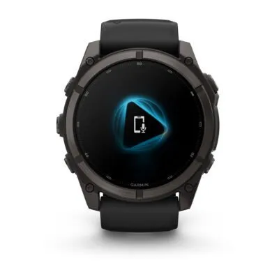 Garmin fēnix 9 51 mm Carbon Grey DLC Titanium / Black Silicone