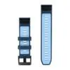 Garmin QuickFit 22 Watch Band Tidal Blue / Ice Blue Silicone Garmin QuickFit 22 Watch Band Tidal Blue / Ice Blue Silicone