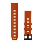 Garmin QuickFit 22 Watch Band Autumn Orange / Spark Orange Silicone Garmin QuickFit 22 Watch Band Autumn Orange / Spark Orange Silicone