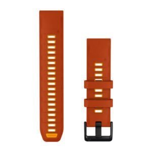 Garmin QuickFit 22 Watch Band Autumn Orange / Spark Orange Silicone