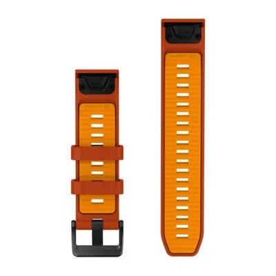 Garmin QuickFit 22 Watch Band Autumn Orange / Spark Orange Silicone